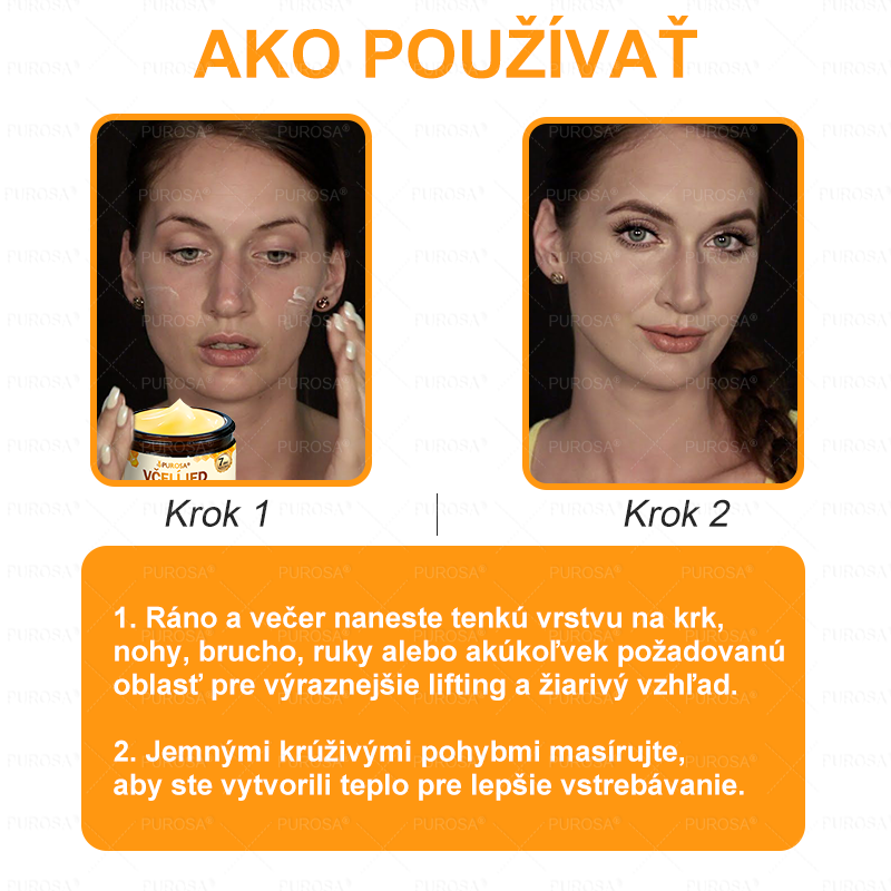 Izdelano in odposlano iz Slovenije 🏆 PUROSA® Krema z čebeljim strupom za obnovo kože  ⏰ ZADNJI DAN – 80 % POPUST!
