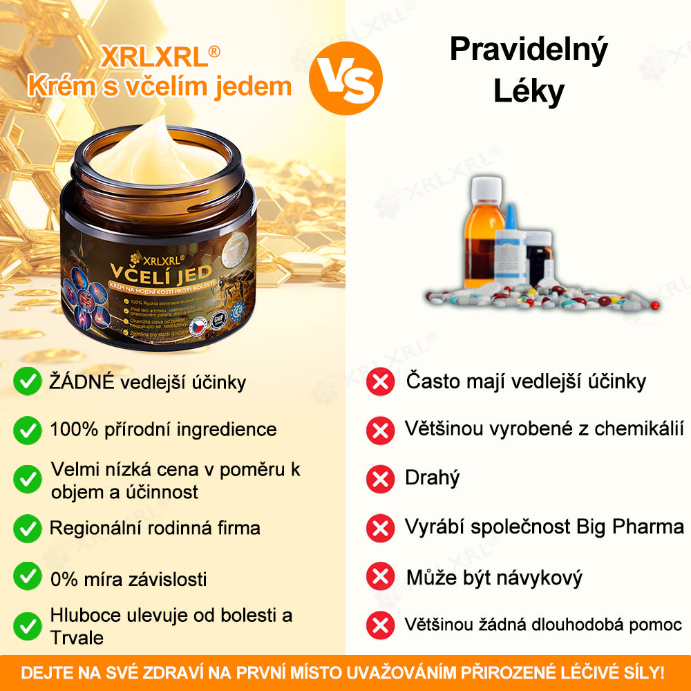 Oficiální obchod: 🦵 XRLXRL® okamžitý ultra silný krém s včelím jedem proti bolesti – (Zklidňuje bolest při artritidě, bolesti svalů, zad, kolen, ramen, kyčlí, zápěstí a rukou)