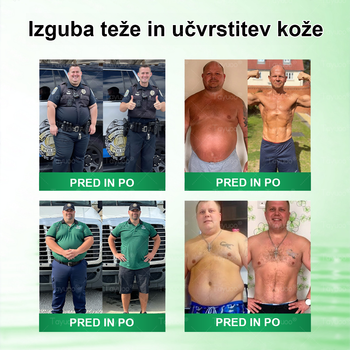 𝐓𝐚𝐲𝐮𝐨𝐨® ⏰Na voljo je le še 5 škatel! Ponujamo dodaten 50 % popust! Ostanite v formi in zdravi. Če zdaj izgubite, boste imeli priložnost le še naslednje leto.