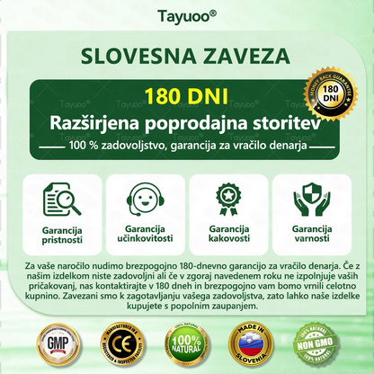 𝐓𝐚𝐲𝐮𝐨𝐨® ⏰Na voljo je le še 5 škatel! Ponujamo dodaten 50 % popust! Ostanite v formi in zdravi. Če zdaj izgubite, boste imeli priložnost le še naslednje leto.