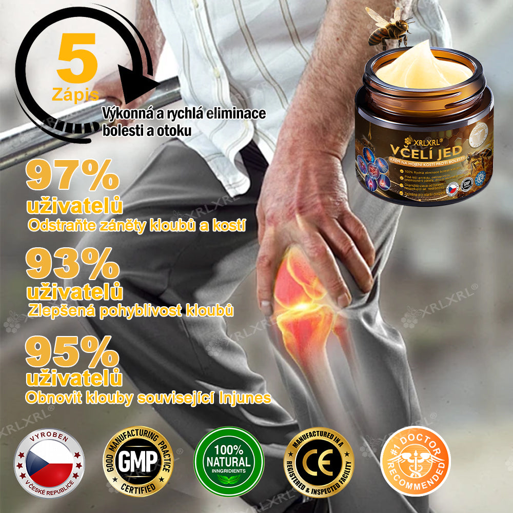 Oficiální obchod: 🦵 XRLXRL® okamžitý ultra silný krém s včelím jedem proti bolesti – (Zklidňuje bolest při artritidě, bolesti svalů, zad, kolen, ramen, kyčlí, zápěstí a rukou)